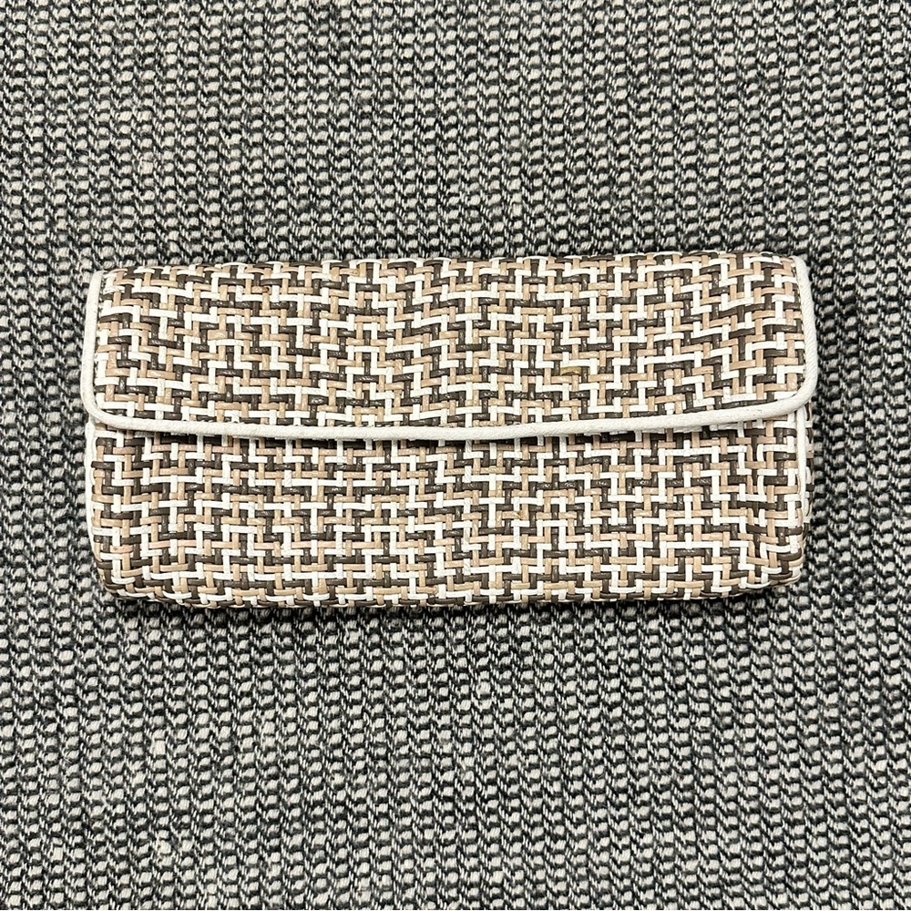 Adrienne Vittadini Woven Clutch
